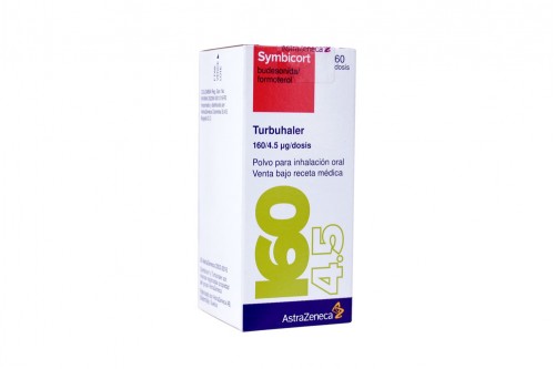 Symbicort Turbohaler 160-4,5 Mcg Inhalatoria Frasco Con 60 Dosis Rx1