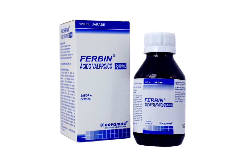 Ferbin 5 g / 100 mL Jarabe Caja Con Frasco Con 120 mL – Sabor Cereza Rx Rx4