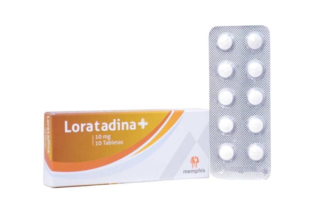 LoRAtadina 10 mg Caja Con 10 Tabletas COL