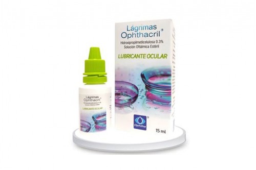 Ophthacril Lágrimas 0.3% Caja Con Frasco Gotero Con 15 Ml