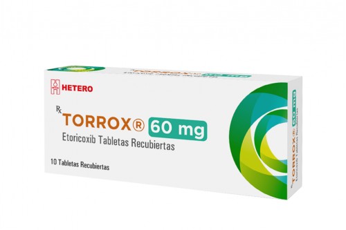 Torrox 60 mg Caja Con 10 Tabletas Rx4