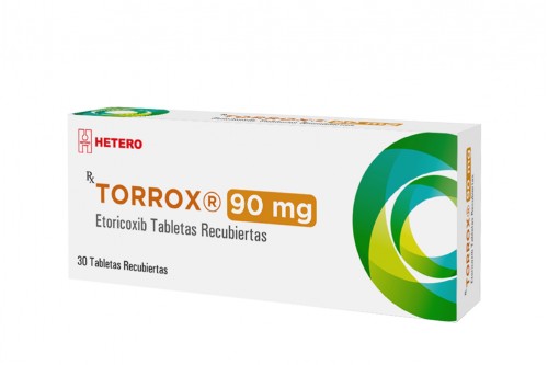 Torrox 90 mg Caja Con 10 Tabletas Recubiertas