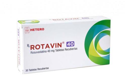 Rotavin 40 mg Caja Con 30 Tabletas Col Rx