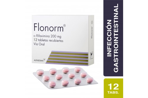 Flonorm 200 Mg Caja Con 12 Tabletas Rx Rx2
