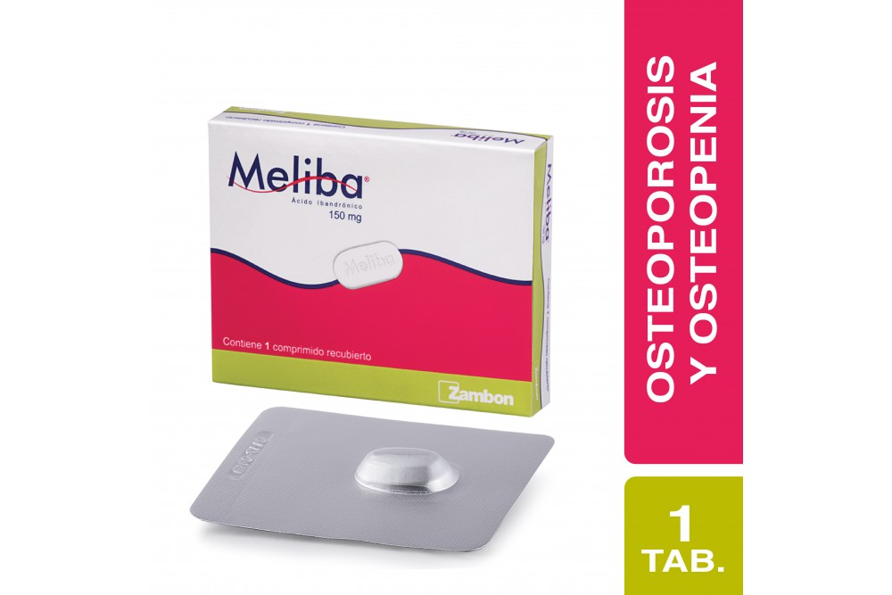 Meliba 150 Mg Caja Con 1 Comprimido RX