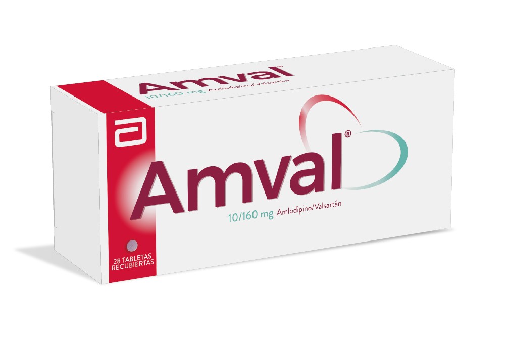 Amval 10 / 160 Mg Caja Con 28 Tabletas Rx Rx4
