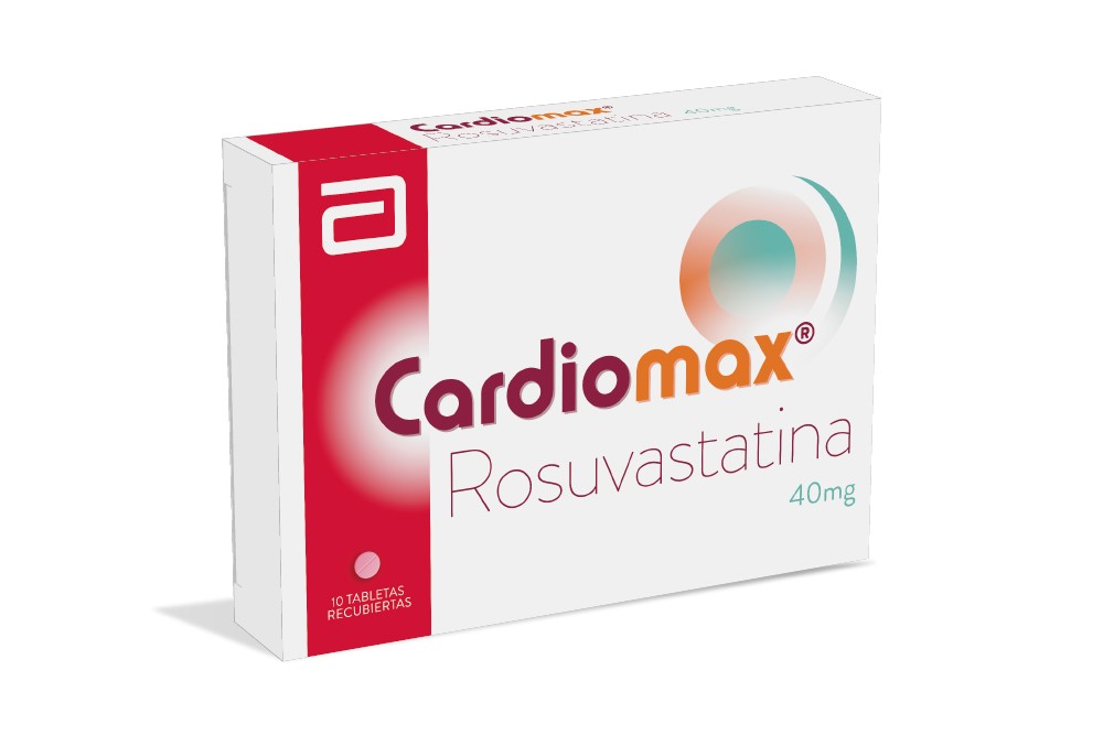 Cardiomax 40 mg Caja Con 10 Tabletas Recubiertas Rx Rx4