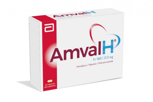 Amval H 5/160/12.5 Mg Caja 28 Tab.