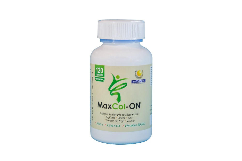 Maxcol-On Caja Con 60 Cápsulas