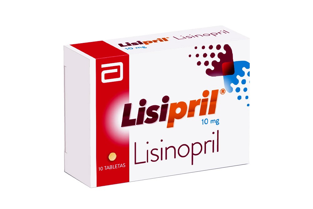 Lisipril 10 mg Caja Con 10 Tabletas Rx Rx4