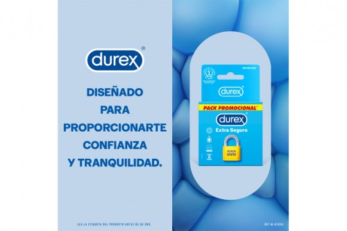 Durex Condon Extraseguro 6 unidades