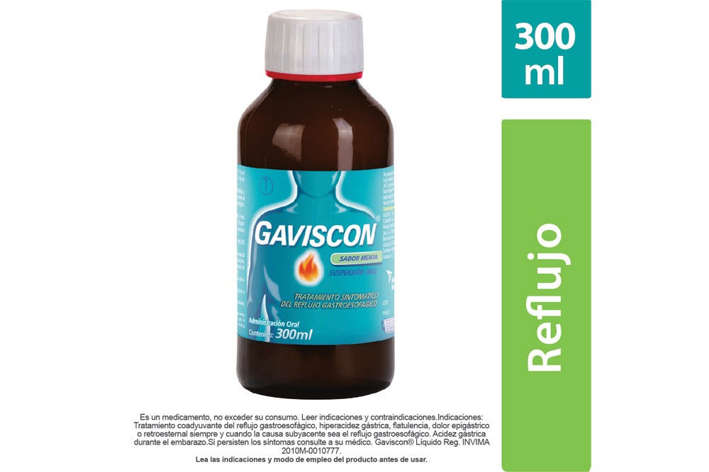 Gaviscon Botella Original Sabor Menta Por 300 ml