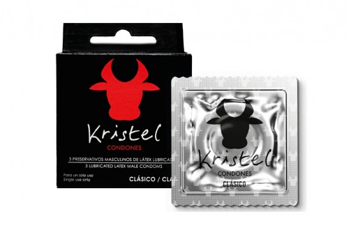Condón Kristel Clásico Caja Con 3 Unidades