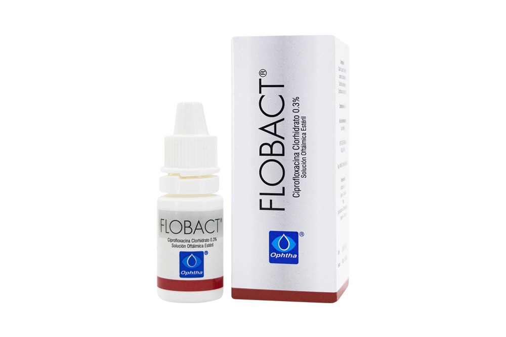 Flobact 0.3 / 0.1 % Suspensión Oftálmica Caja Con Frasco Con 5 mL Rx Rx2