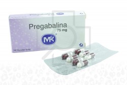 Pregabalina 75 mg Caja Con 14 Cápsulas Duras Rx4 Rx1
