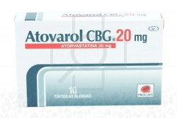Atovarol CBG 20 mg Caja Con 10 Cápsulas Rx4