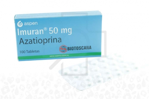 Imuran 50 mg Caja Con 100 Tabletas Rx Rx4