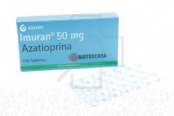 Imuran 50 mg Caja Con 100 Tabletas Rx