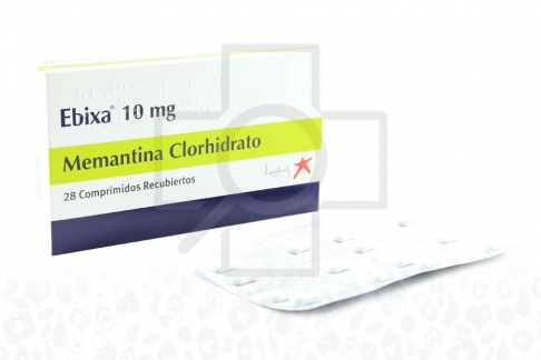 Ebixa 10 mg Caja Con 28 Comprimidos Recubiertos  Rx1 Rx4