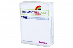 Trifamox IBL Dúo 875 / 125 mg Caja Con 21 Comprimidos Recubiertos Rx2