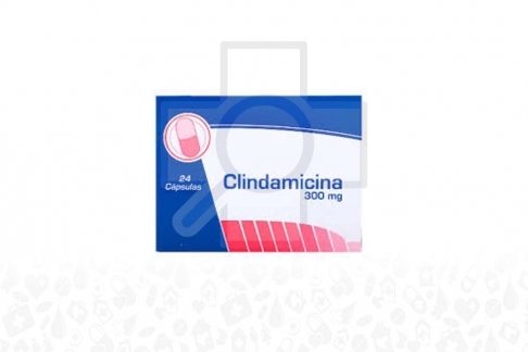 Clindamicina 300 mg Caja Con 24 Cápsulas Rx Rx2 .