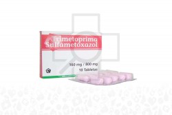 Trimetroprima 160 mg Sulfametoxazol 800 mg Caja Con 10 Tabletas Rx2