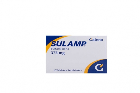 Sulamp 375 mg Caja Con 10 Tabletas Recubiertas Rx