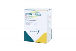 Risperdal Quicklet 1 mg Caja Con 20 Tabletas Dispersables R1 Rx4