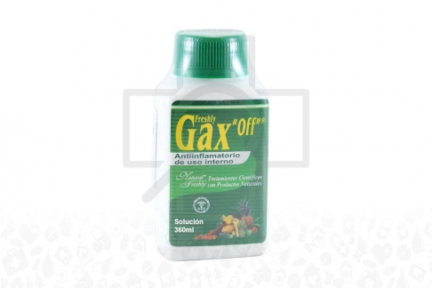 Gax Off Freshly Solución Frasco Con 360 mL – Antiflatulento
