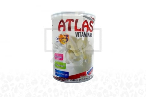 Atlas Vitaminas Tarro Con 400 g - Sabor A Vainilla