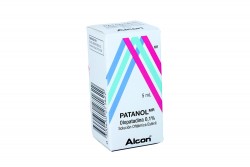 Patanol Solución Oftálmica  0,1 % Caja Con Frasco Con 5 mL Rx