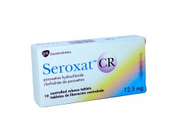 Seroxat CR 12.5 mg Caja Con 10 Tabletas Rx4