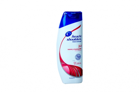 Head & Shoulders Shampoo 2 En 1 Frasco Con 200 mL – Cabello Seco