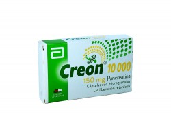 Creon 10 000 / 150 mg Caja Con 20 Cápsulas Rx