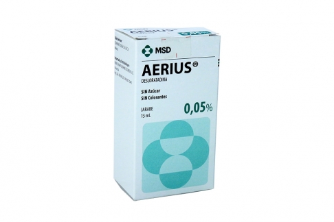 Aerius Jarabe 0.05% Caja Con Frasco Con 15 mL Rx