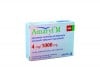 Amaryl M 4 / 1000 mg Caja Con 16 Comprimidos Recubiertos Rx1 Rx4