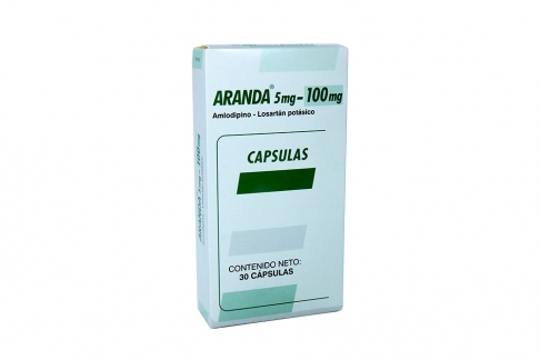 Aranda 5 / 100 mg Caja Con 30 Cápsulas Rx Rx1 Rx4