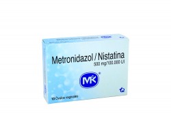 Metronidazol / Nistatina Caja X 10 Óvulos Rx2