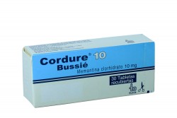 Cordure 10 mg Caja Con 30 Tabletas Recubiertas Rx1 Rx4