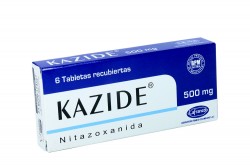Kazide 500 Mg Caja Con 6 Tabletas Recubiertas Rx