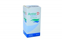 Antiss D Solución Oral Caja Con Frasco Con 60 mL Rx
