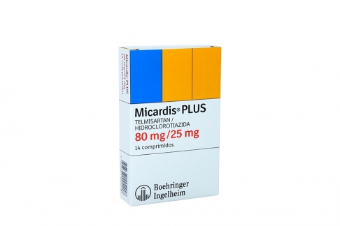 Micardis Plus 80 / 25 Mg Caja Con 14 Comprimidos Rx Rx1