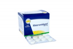 Metronidazol 500 mg Caja Con 100 Tabletas Rx2.