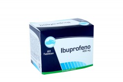 Ibuprofeno 400 mg Caja Con 60 Tabletas