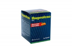 Ibuprofeno 400 mg Caja Con 100 Tabletas Recubiertas - Baja La Fiebre