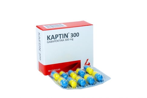 Kaptin 300 mg Caja Con 30 Cápsulas  Rx1