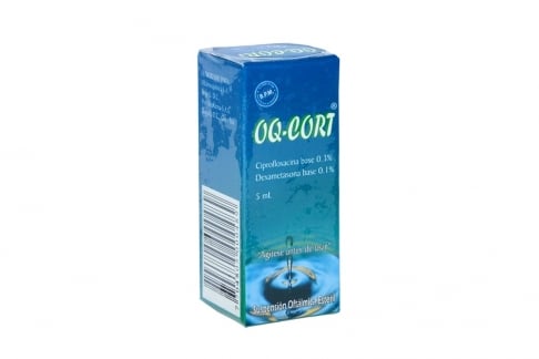 Oq Cort  0.3% / 0.1% Caja Con Suspensión Con 5 mL Rx2