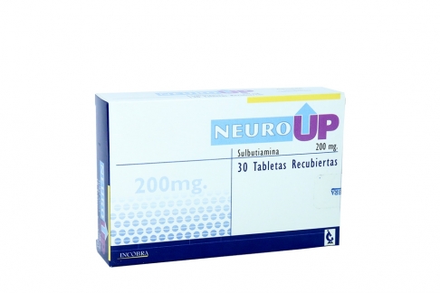 Neuro UP 200 mg Caja Con 30 Tabletas Recubiertas Rx4
