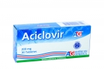 Aciclovir 200 Mg Caja Con 30 Tabletas