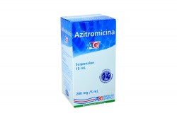 Azitromicina SuspensiónCaja Con Frasco Con 15 mL Rx